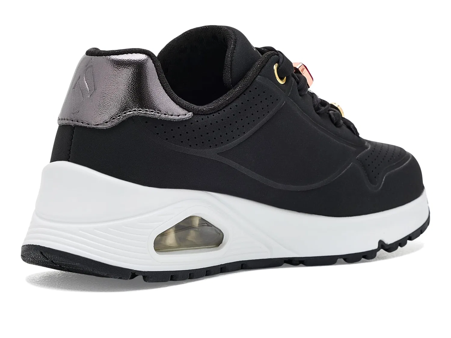 Кроссовки Uno Gen1-Bejeweled Pop 310923L (для маленьких и больших детей) Skechers Kids, Black — фото 4
