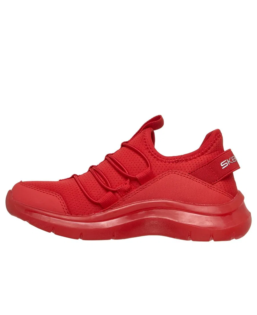 Кроссовки детские с цельноформованной подошвой Skechers, Red — фото 2
