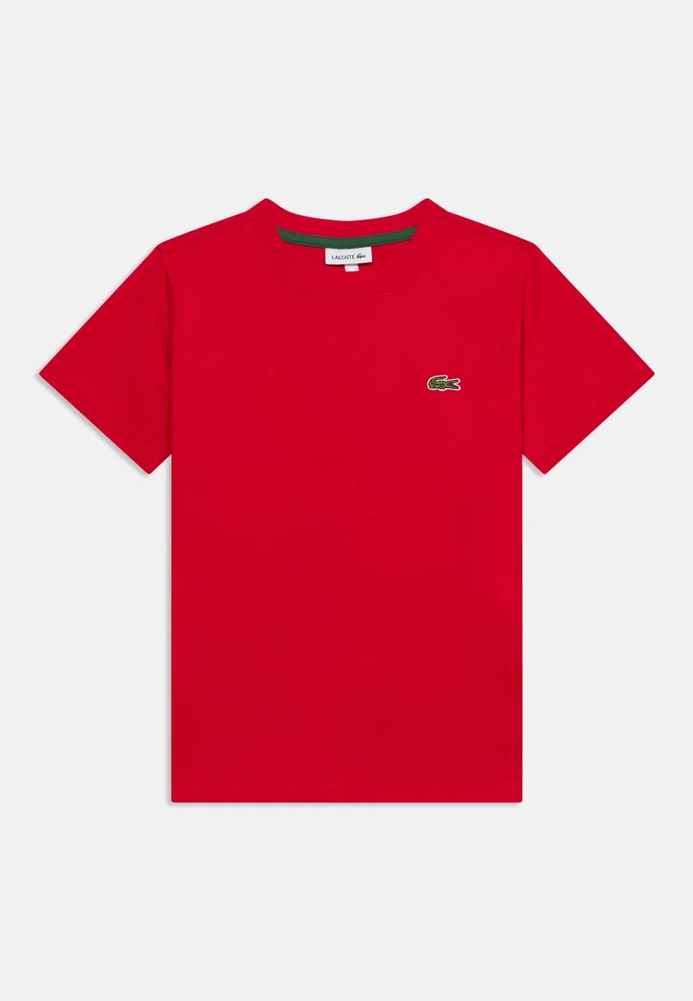 Базовая футболка унисекс - базовая футболка Lacoste, Rouge