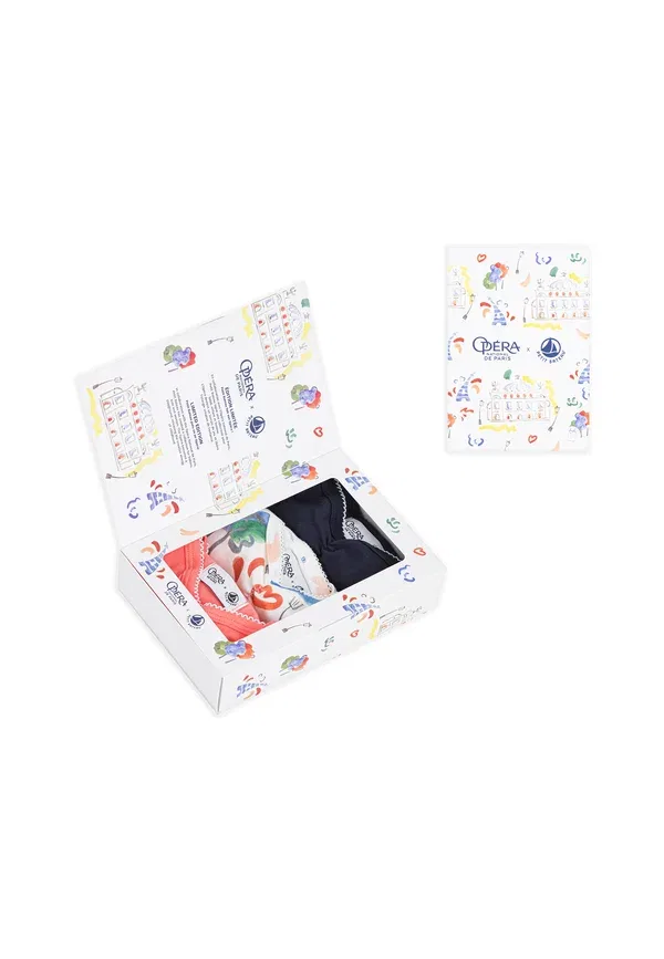 Комплект из 3 маек хлопок Petit Bateau, коралловый — фото 4