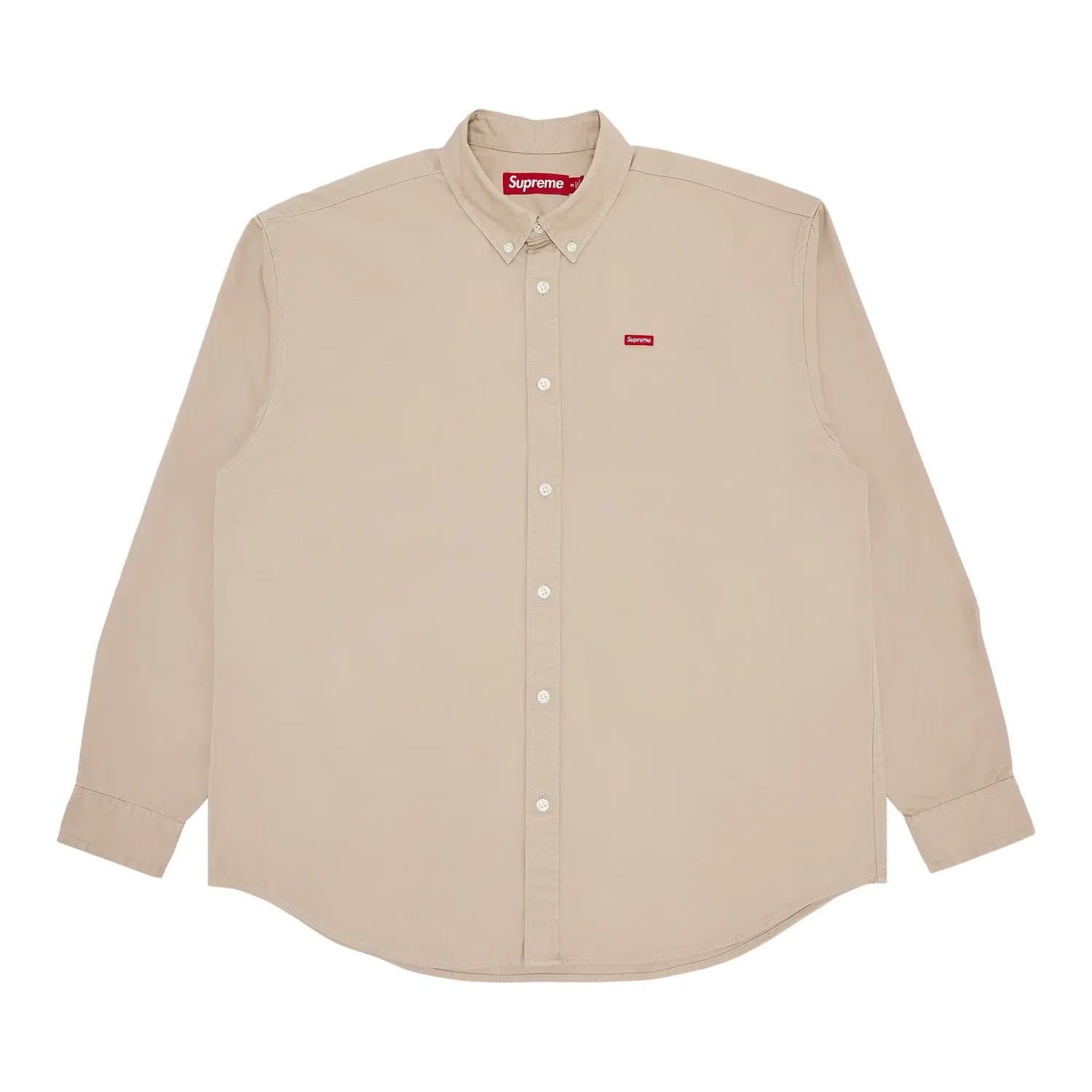 Рубашка с принтом Supreme Small Box Light Tan