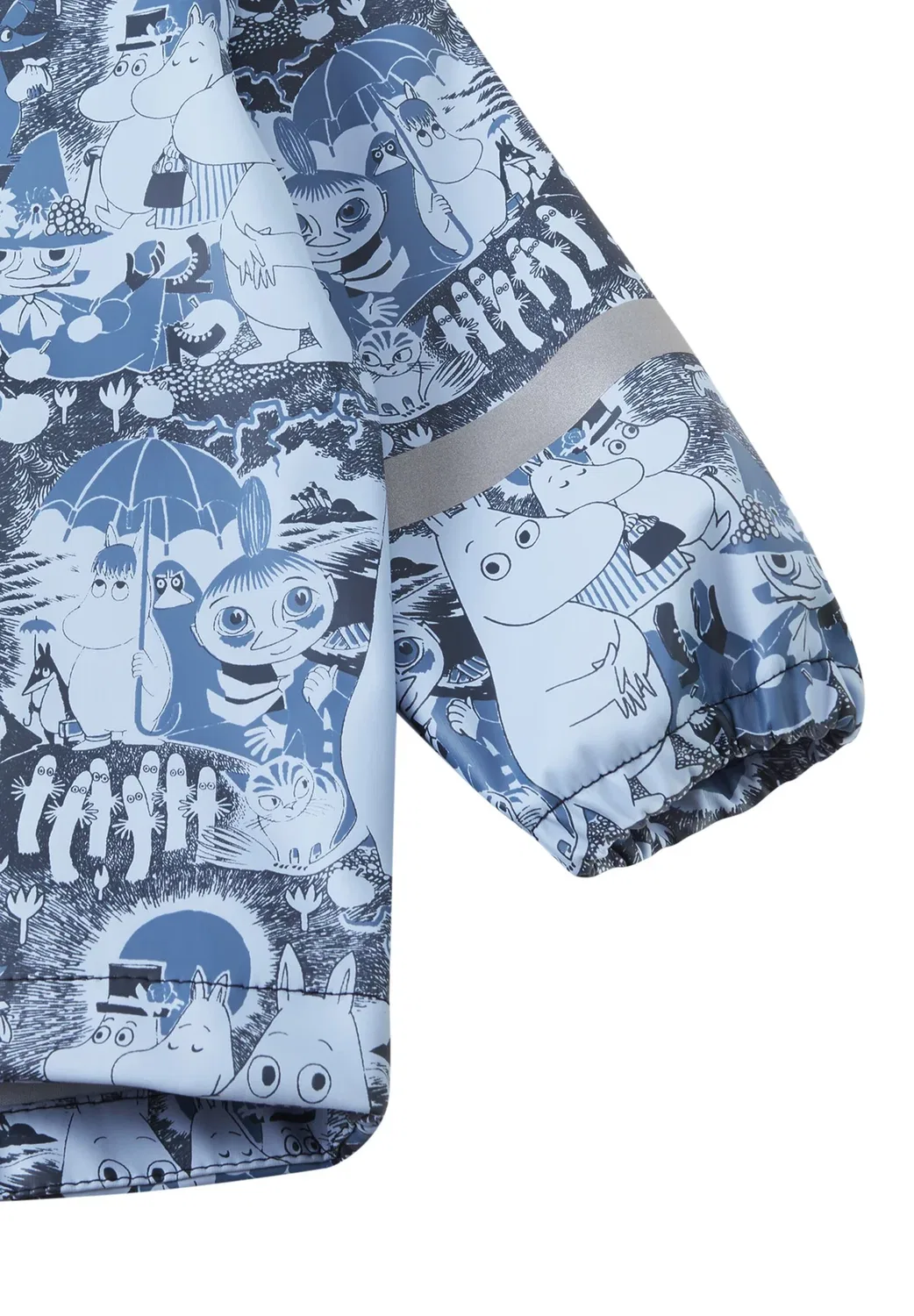 Плащ, муми-веси - куртка из жесткого материала Reima, Airy Blue — фото 4