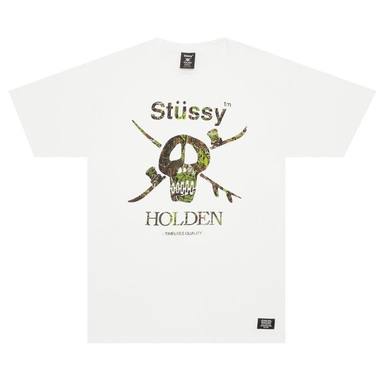 

Футболка Stussy Camo Snow Skull 'White', белый