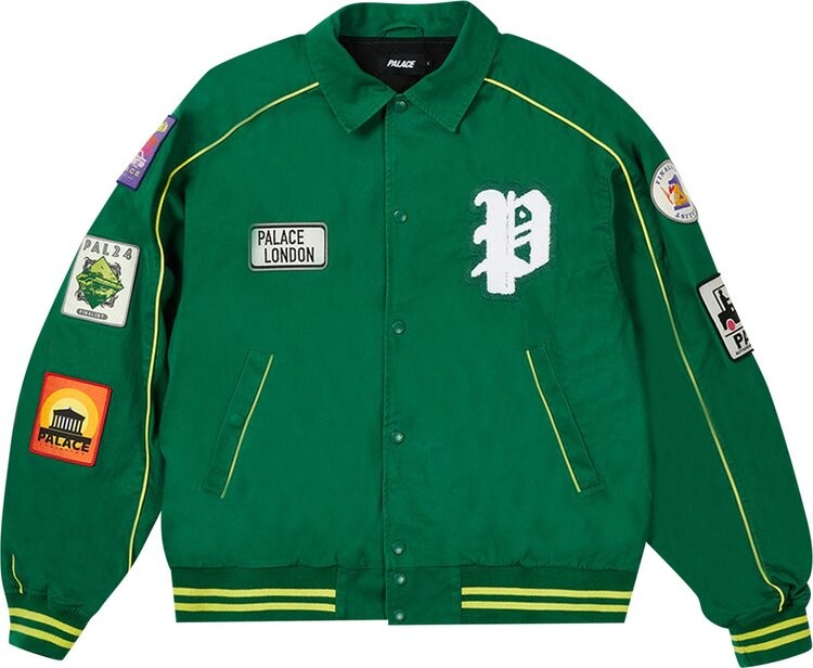 

Бомбер Palace Patches Cotton Bomber 'Kelly Green', зеленый