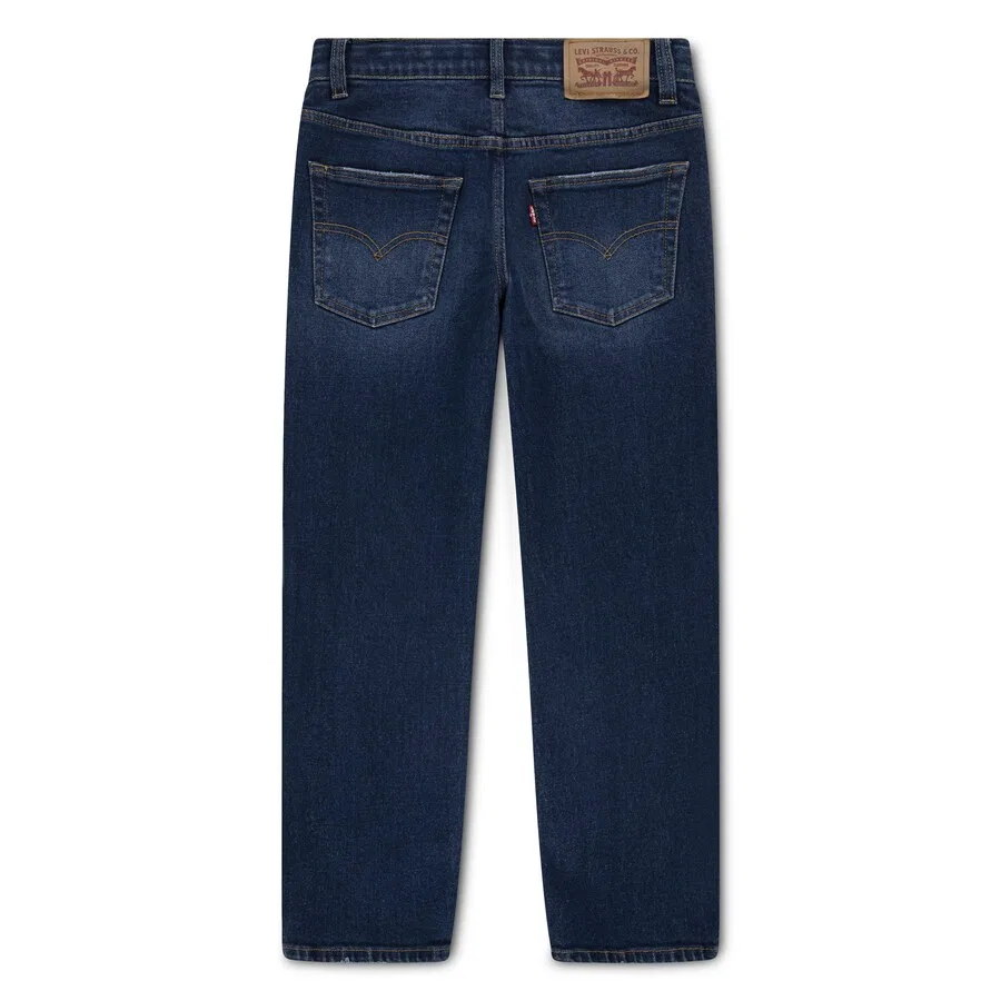 Детские джинсы свободного кроя синего цвета Levi'S Kids — фото 2