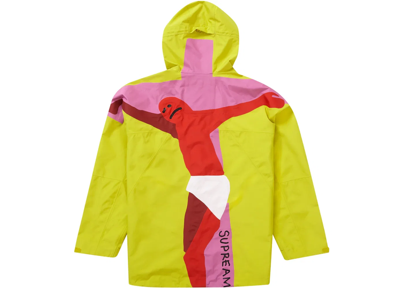 Мужская куртка-бомбер с принтом Gonz GORE-TEX Supreme, Yellow — фото 2
