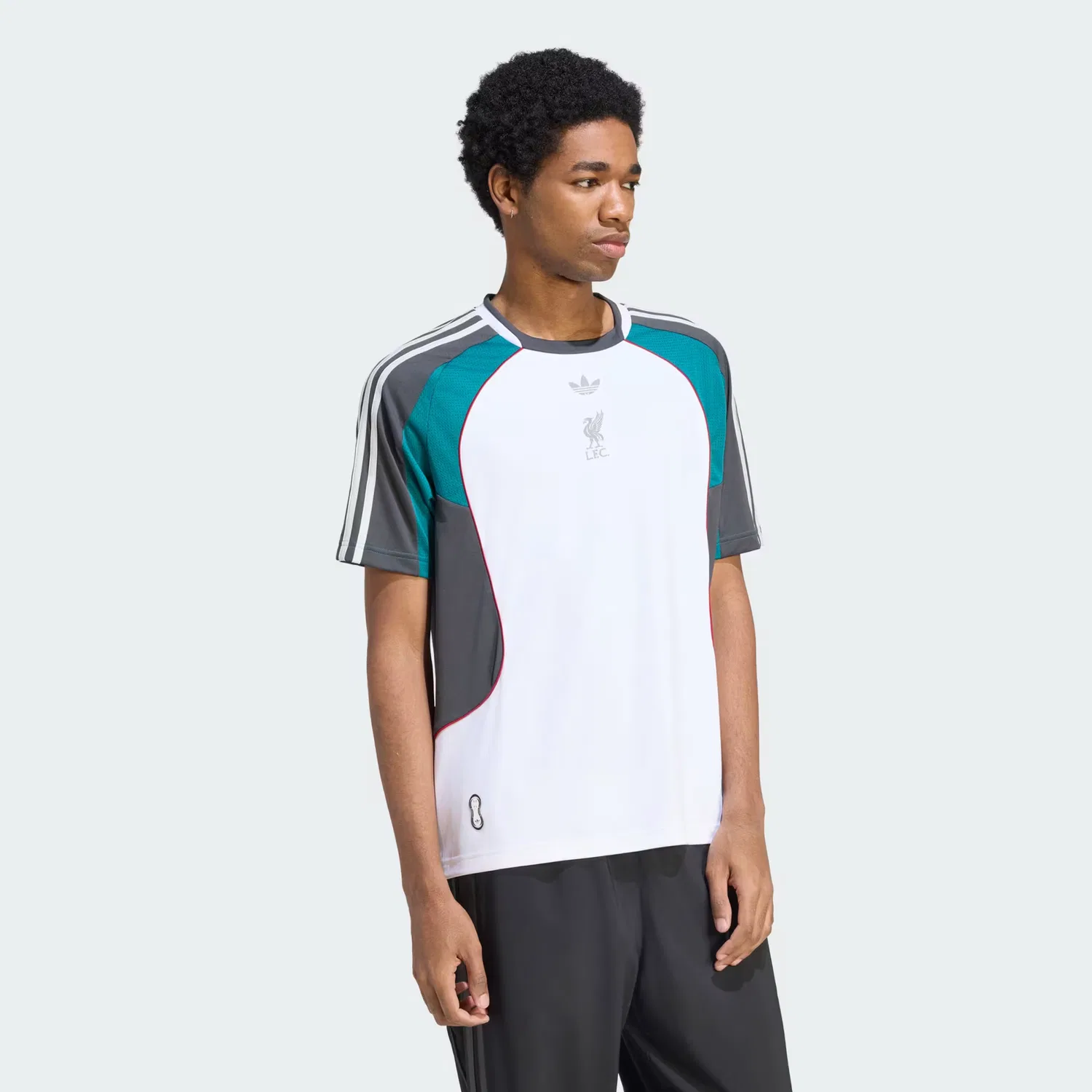 Мужская футбольная футболка с принтом Teamgeist 26 Adidas Originals, белая