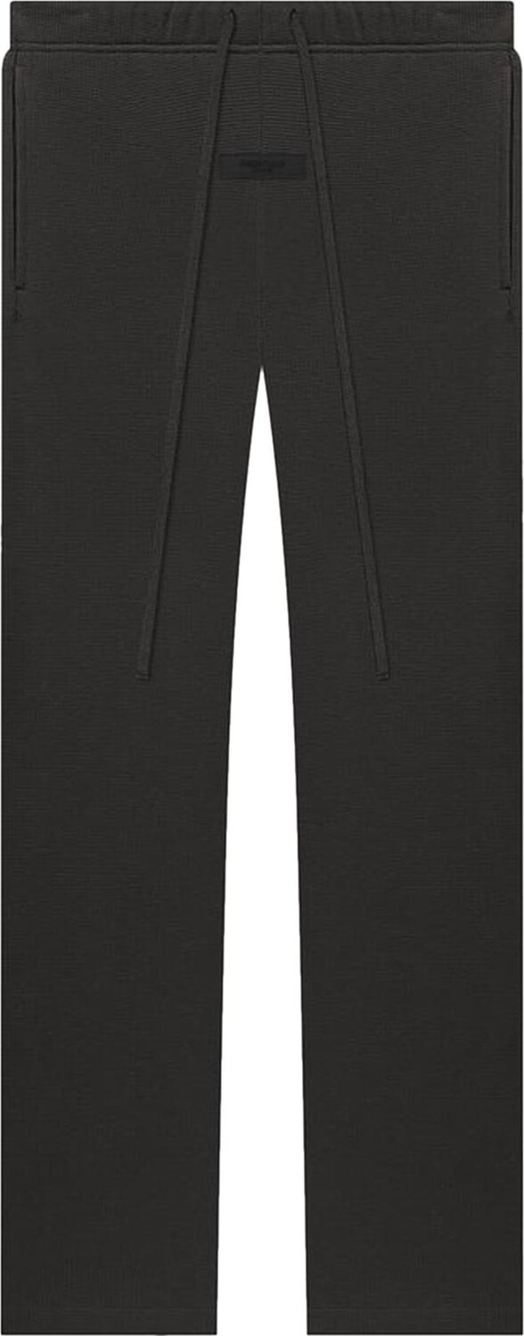 

Спортивные брюки Fear of God Essentials Relaxed Waffle Sweatpant 'Off Black', черный