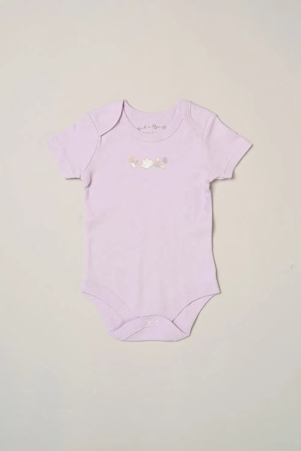 Детский комплект из 5 предметов с цветочным принтом Rock A Bye Baby, Purple — фото 3