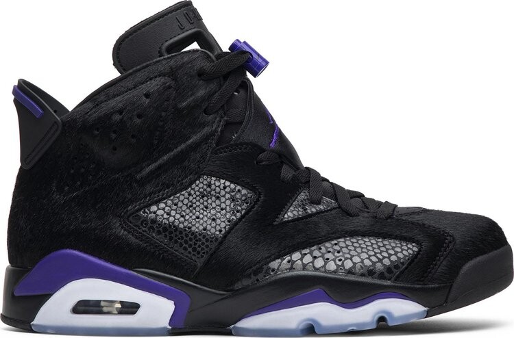 

Кроссовки Social Status x Air Jordan 6 Retro Pony Hair, черный