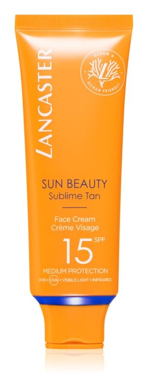 

Солнцезащитный крем для лица SPF 15 Lancaster Sun Beauty Face Cream