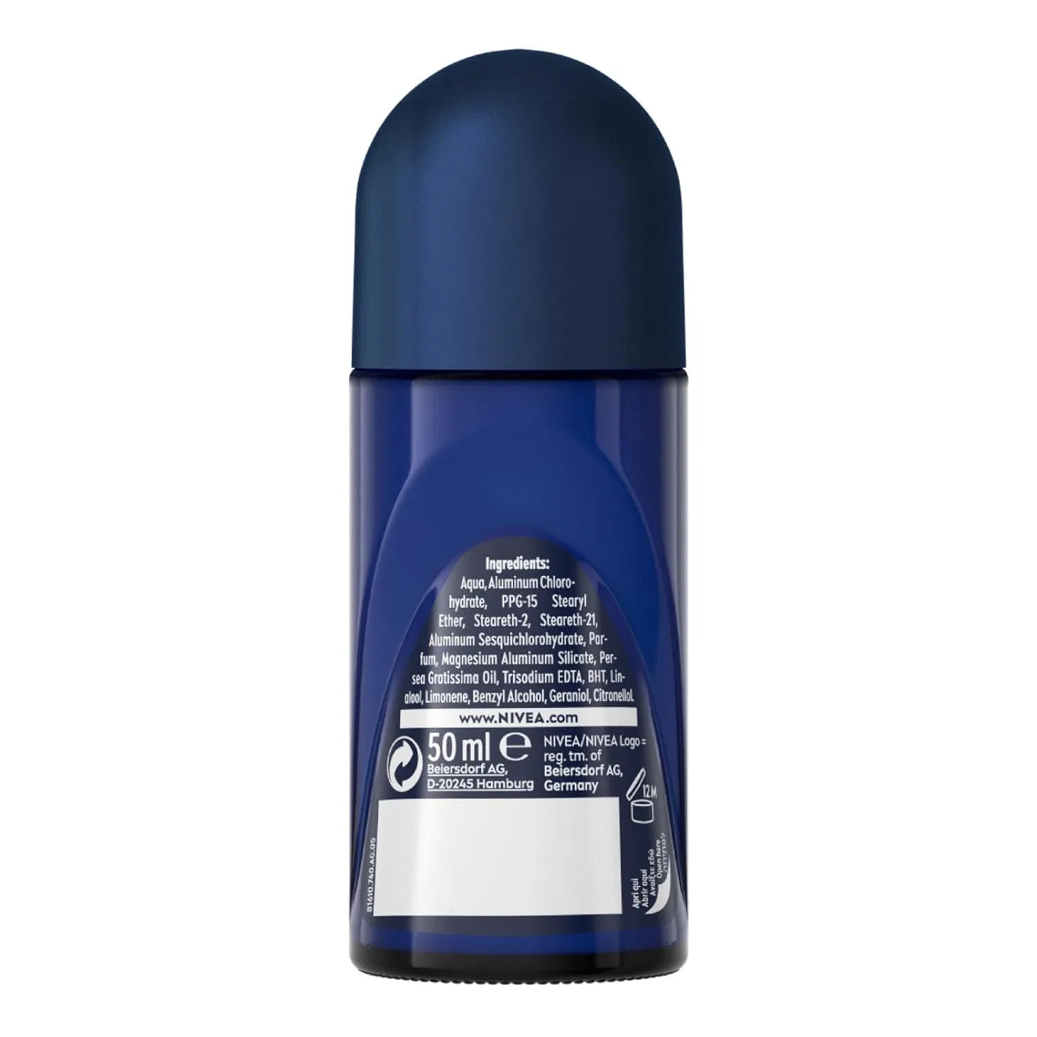 Роликовый дезодорант NIVEA MEN Dry Impact, 4x50 мл — фото 2