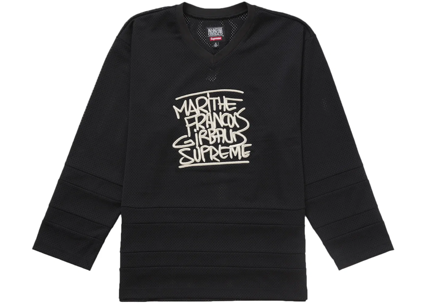 Мужская хоккейная джерси с принтом Jersey Supreme, Black