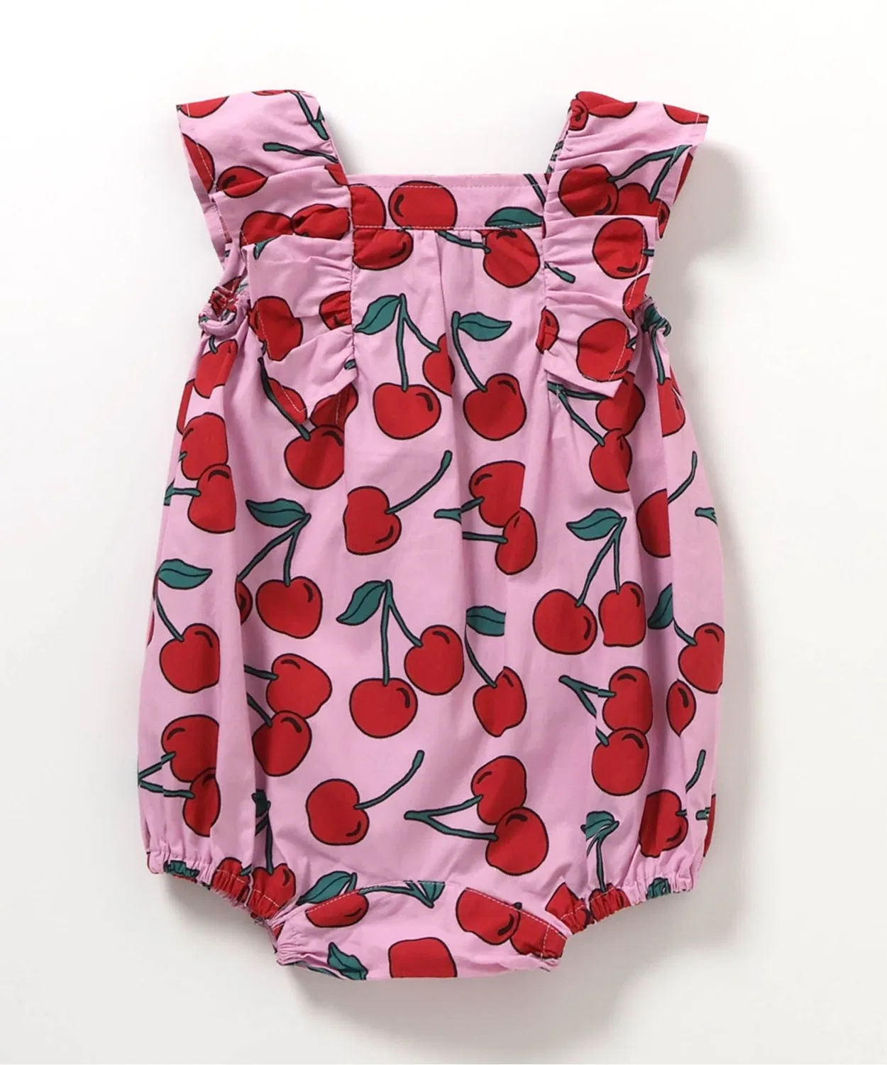Детский боди-комбинезон с флоральным принтом, модель Sougara Flare BREEZE, Pink — фото 4