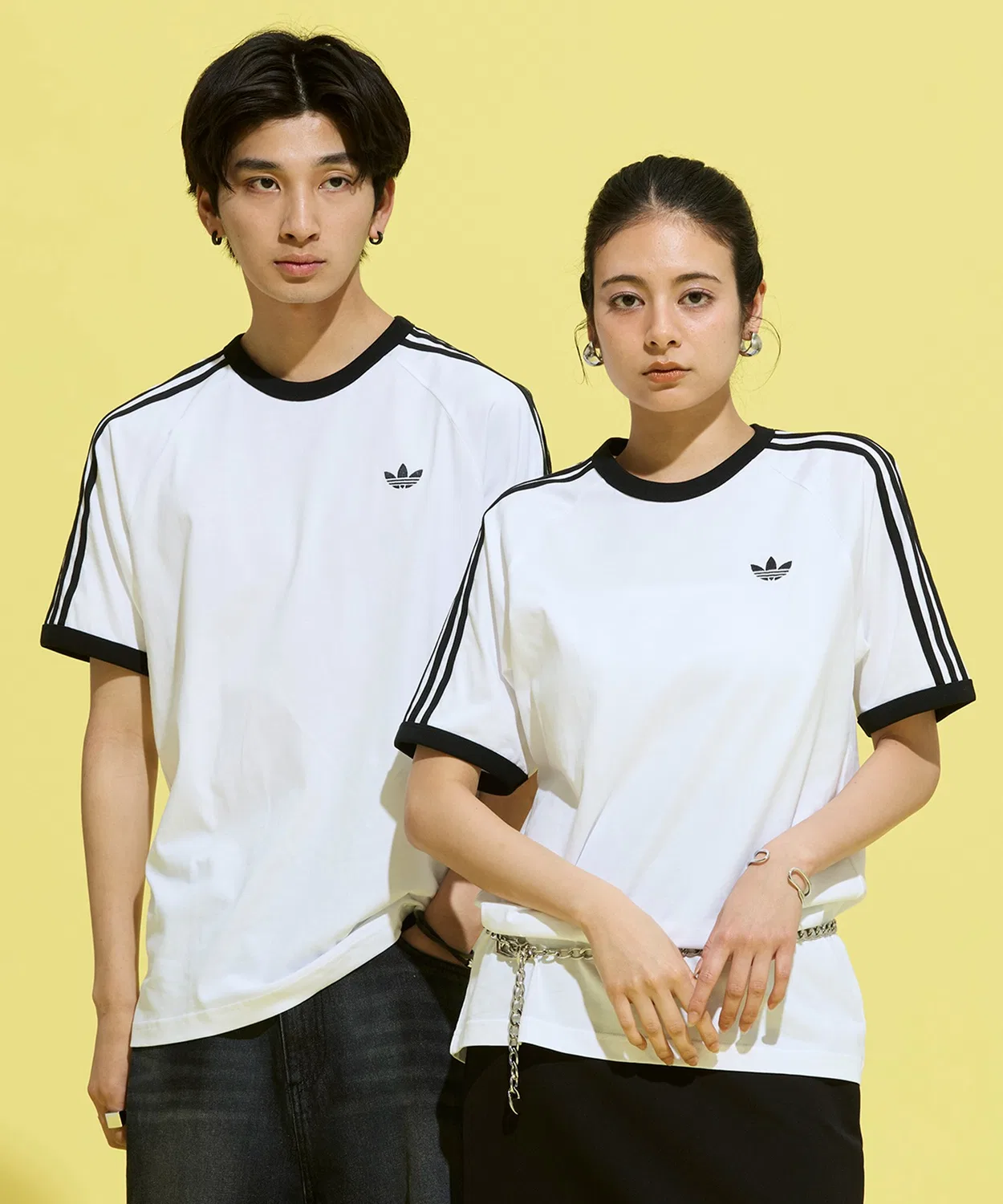 Мужская футболка с длинным рукавомAdidas Originals, Белый