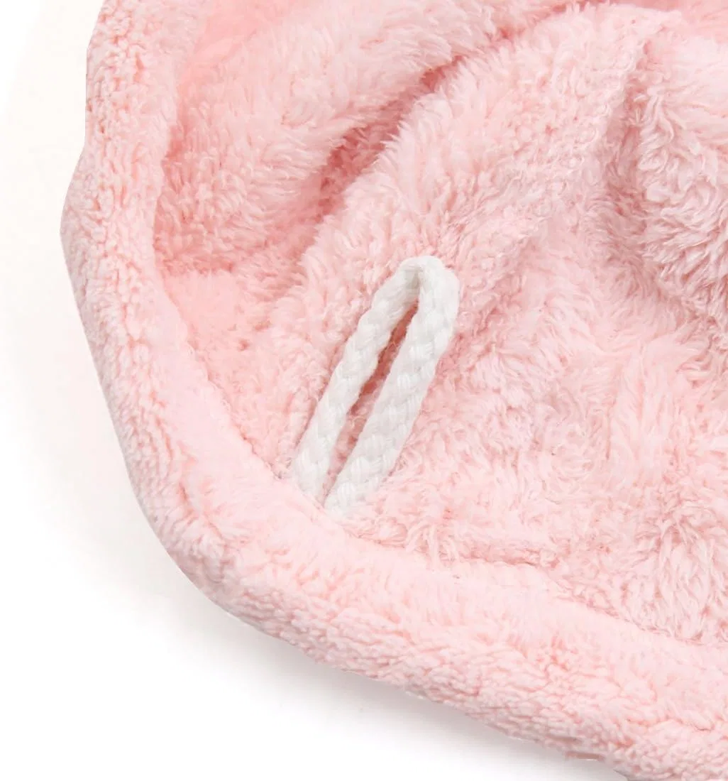 Шапочка для душа Microfiber Quick-Dry, Ruilogod, розовый — фото 3