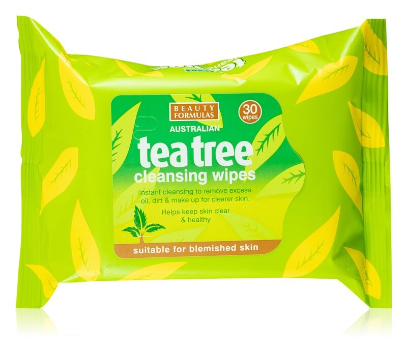 

Минеральные очищающие салфетки Beauty Formulas Tea Tree