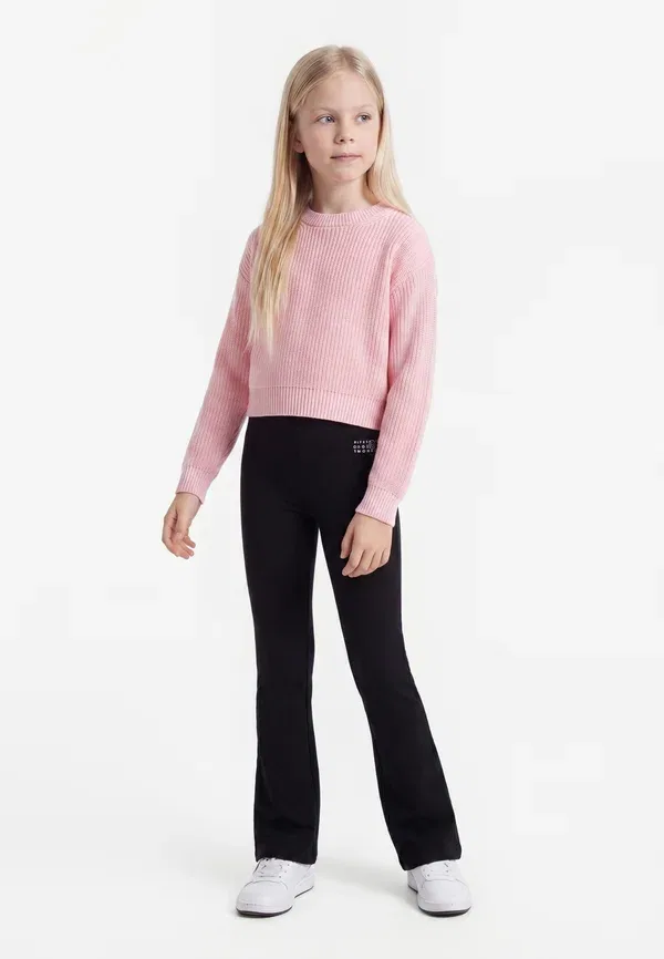 Леггинсы хлопковые Leggings - trousers Mm6 Maison Margiela, черный