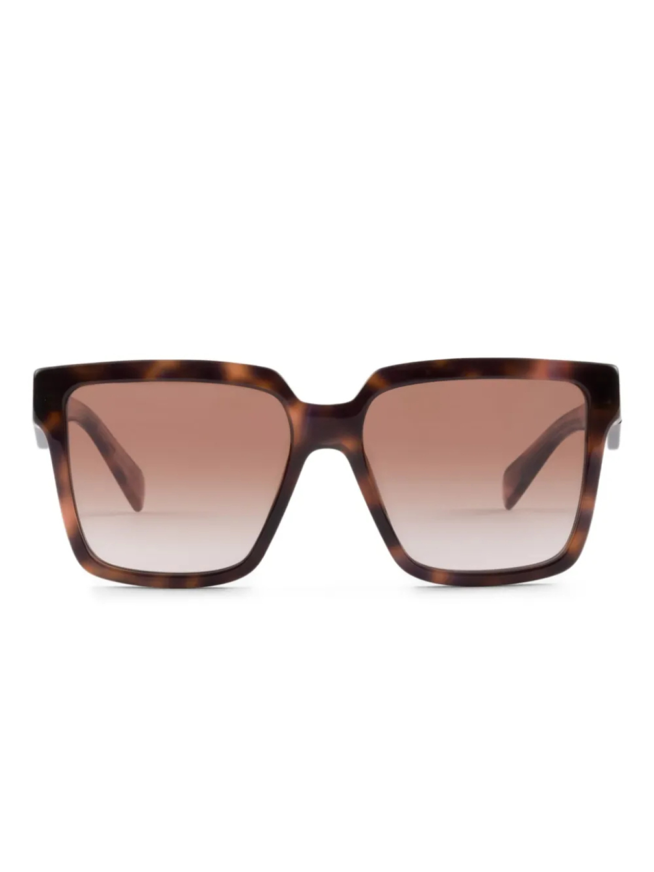 

Солнцезащитные очки с логотипом Prada Eyewear, коричневый