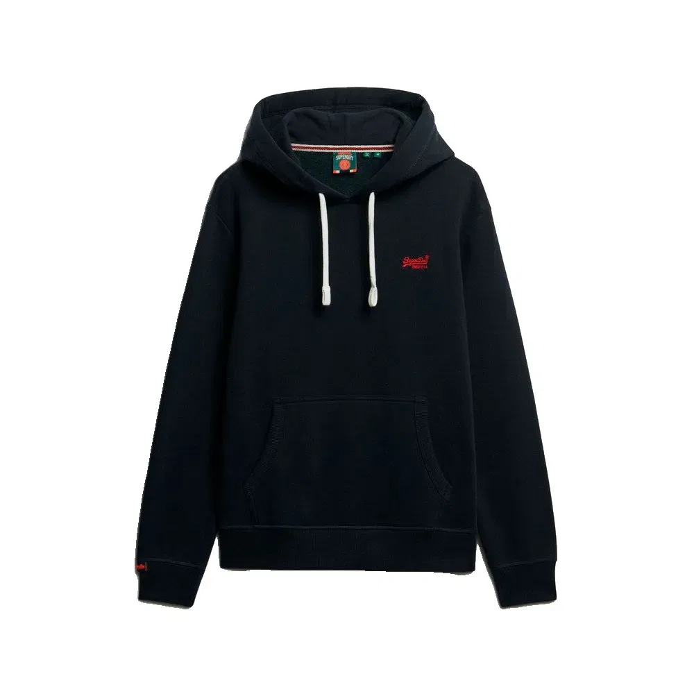 Худи классическое Essential Logo Superdry, черный