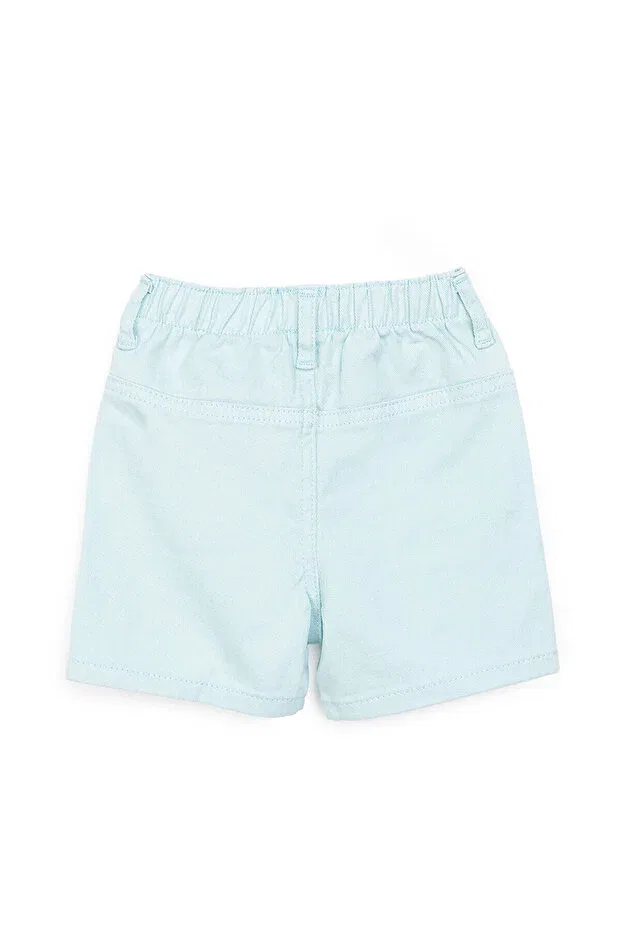 Детские шорты для мальчиков с принтом Hellobaby baby shark Ebebek Hello Baby, Light Blue — фото 2