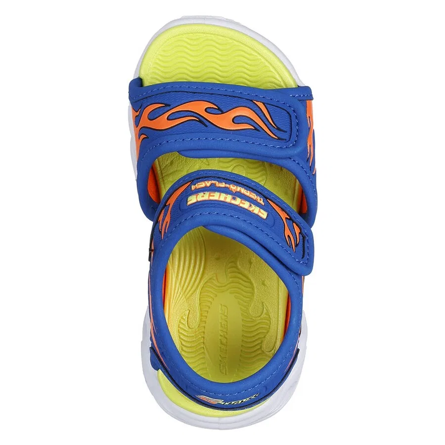 Сандалии с подсветкой Thermo-Splash Heat Tide Skechers, Синий — фото 2