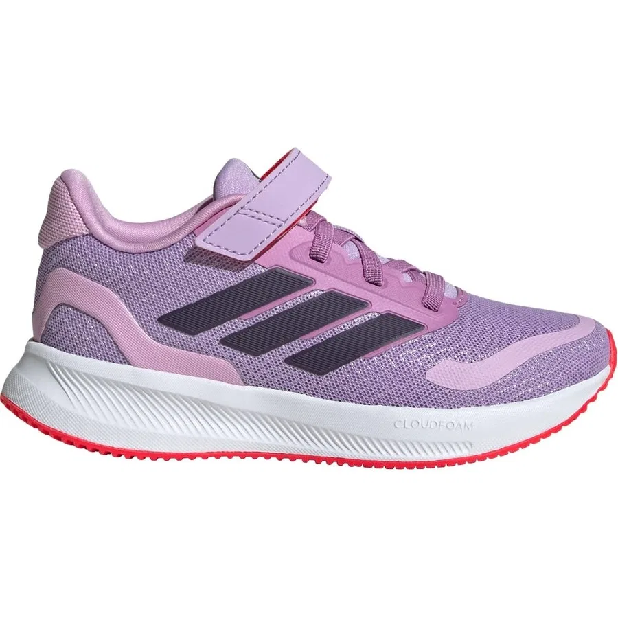 Детские кроссовки с липучками Runfalcon 5 adidas, Фиолетовый