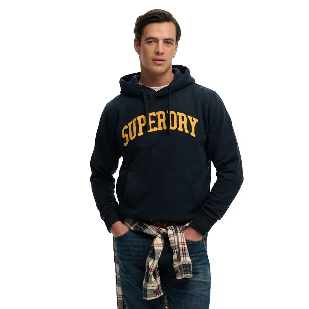 Худи Vintage Athletic Superdry, синий