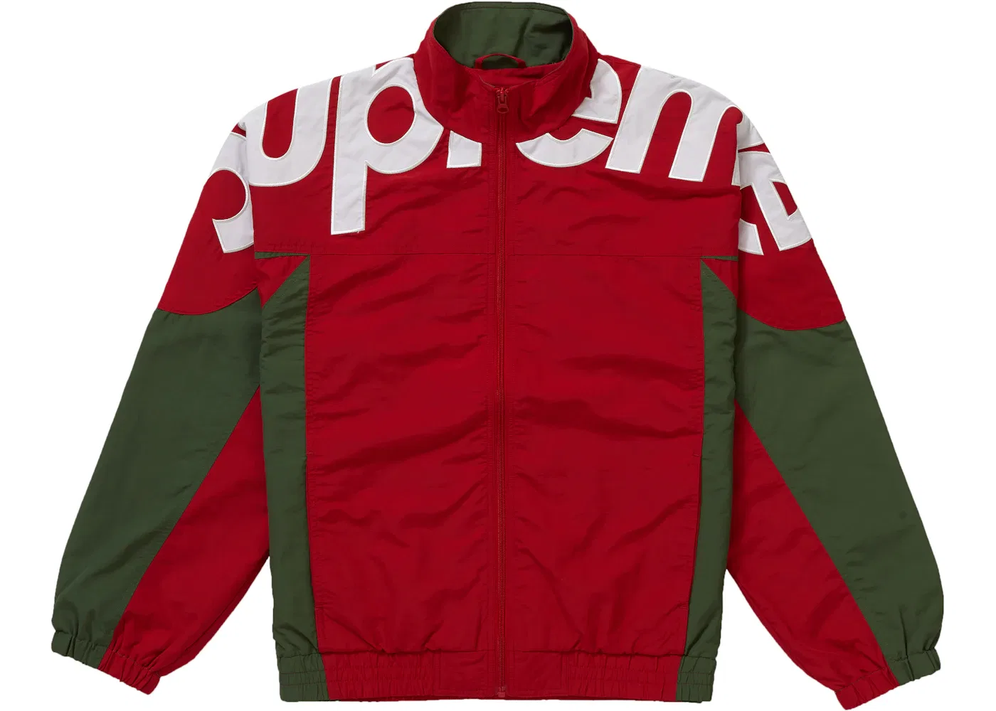 Мужская куртка с логотипом на плече Supreme, Red