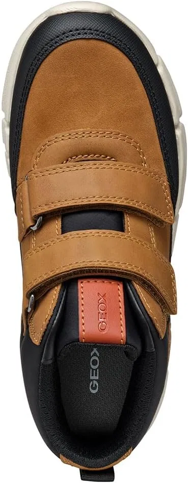 Детские ботинки для мальчиков с высоким берцем Geox, Light Brown — фото 4