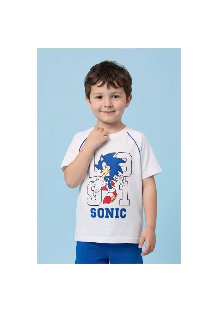 Комплект футболка и шорты с принтом Sonic R&B, мультиколор — фото 4