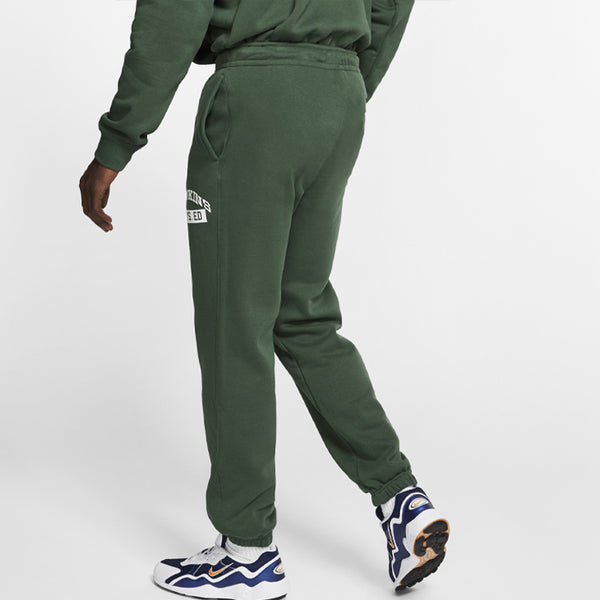 Брюки x stranger things sweat pant crossover casual sports pants us edition green Nike, зеленый — фото 4