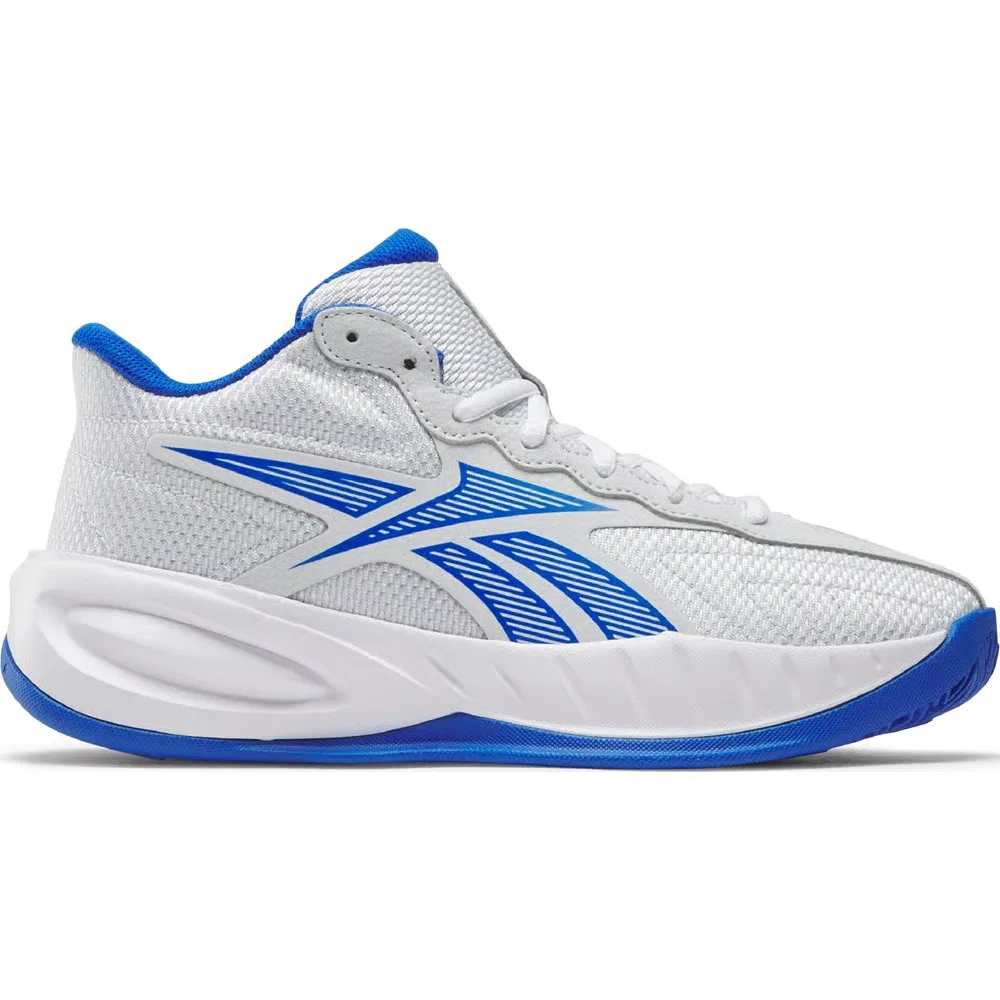 Детские баскетбольные кроссовки Reebok, Moon/Optimum Blue/White — фото 2