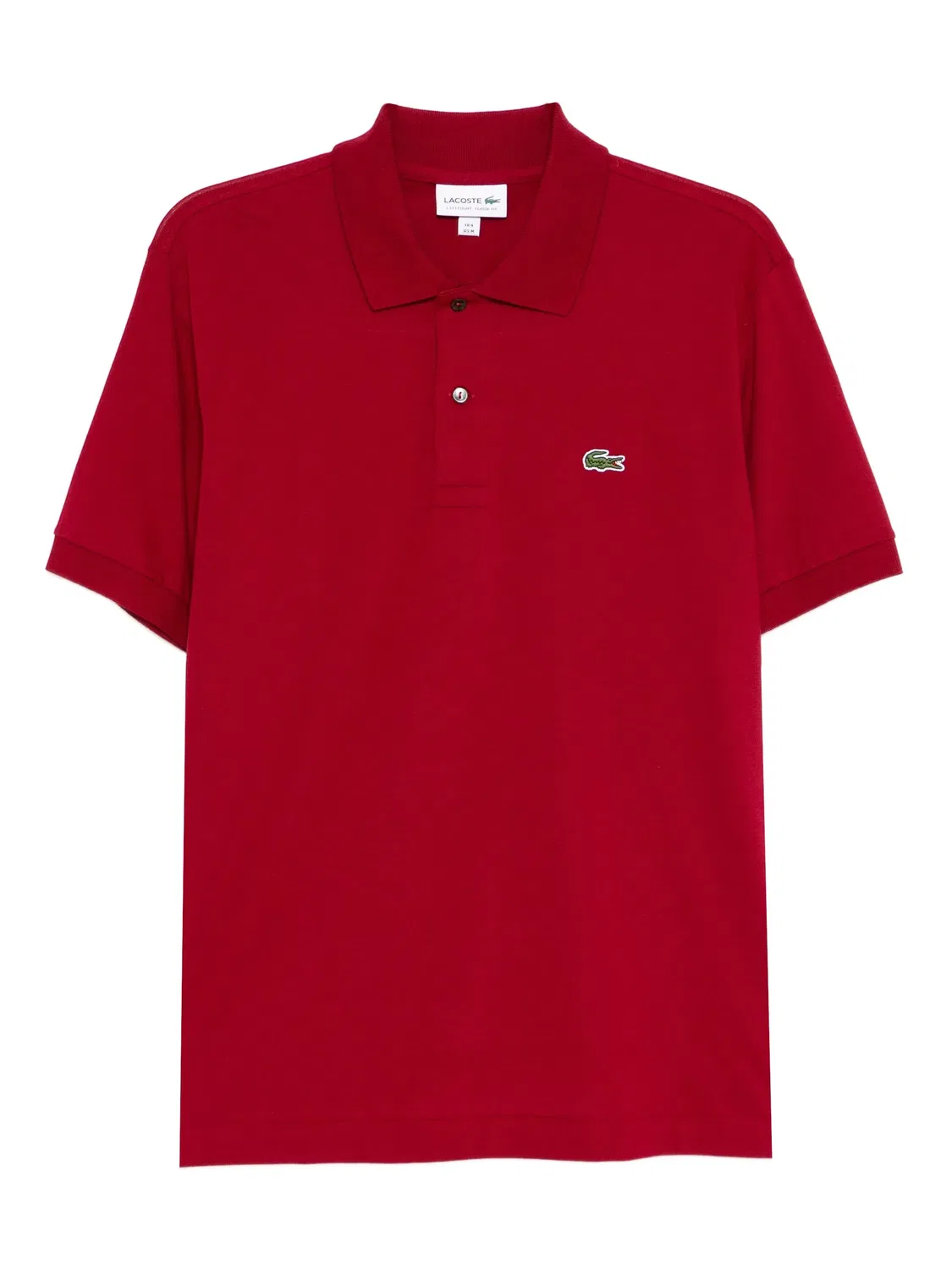 Рубашка-поло с вышитым логотипом Lacoste, красный