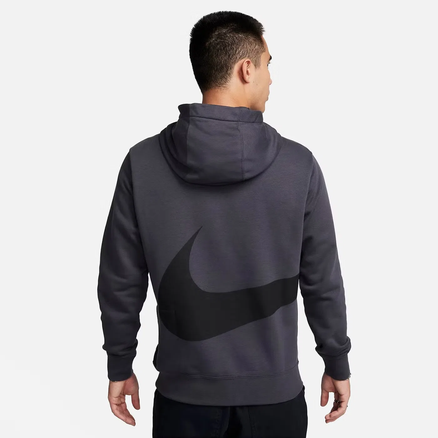 Худи с капюшоном из футера Sportswear Nike, черный — фото 2