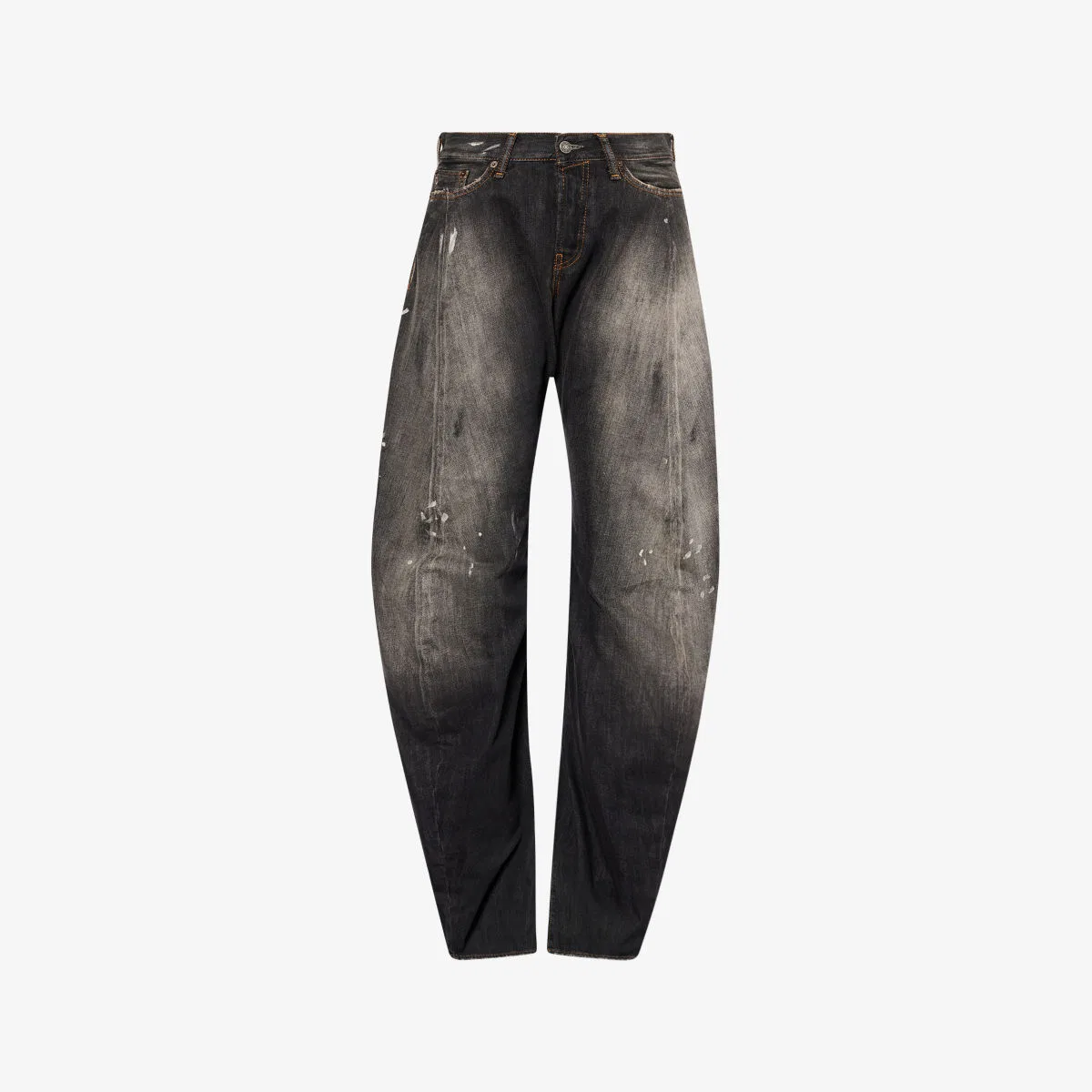 Джинсы Trafalgar с широкими штанинами Acne Studios, черный