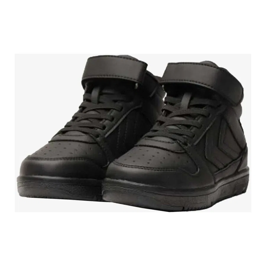 Кроссовки с высоким берцем Oil Mono High Jr. Hummel, Черный — фото 4