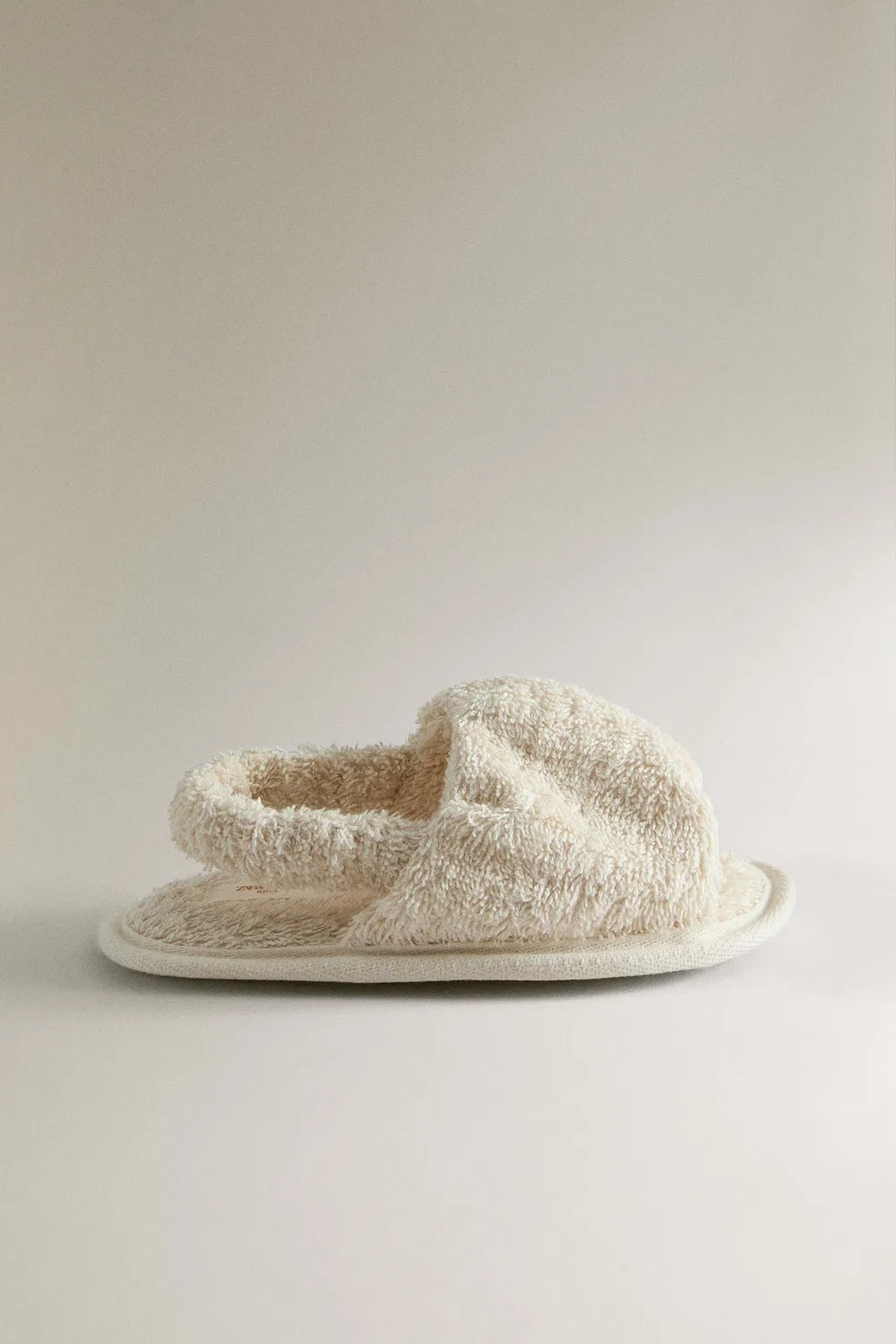 Детские махровые тапочки для бассейна ZARA, Beige