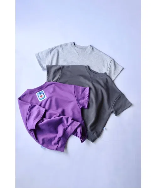 Детская футболка из футера с принтом Catchup, Charcoal Grey