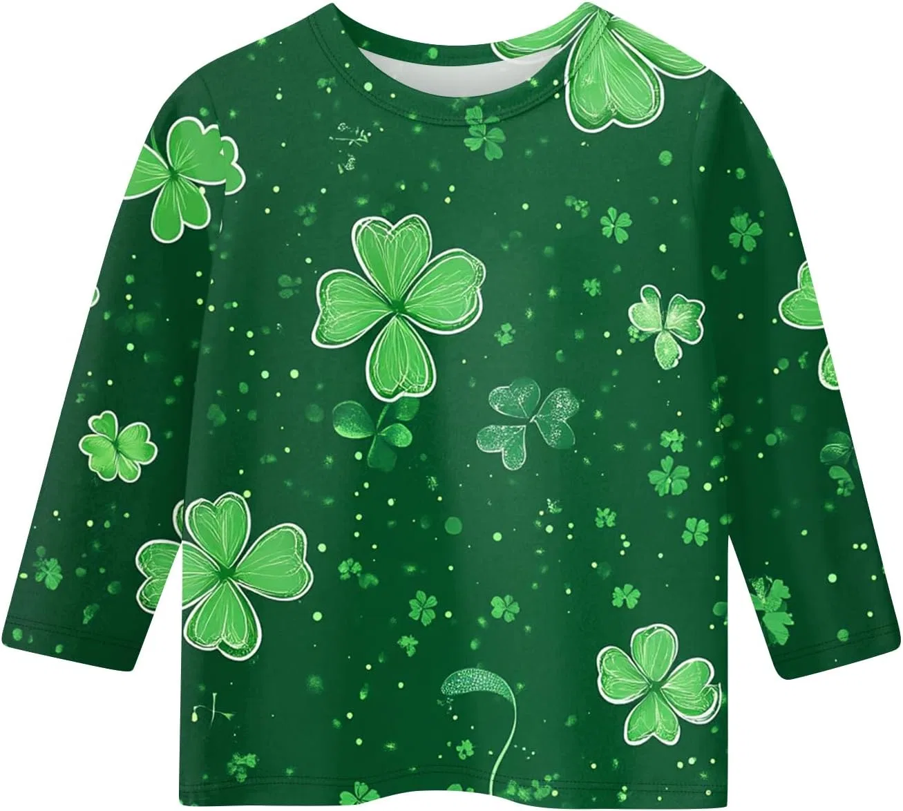 Футболка с принтом St. Patrick's Day, Generic, 4-army Green — фото 3
