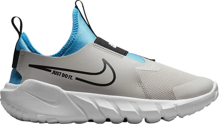 

Кроссовки Nike Flex Runner 2 GS 'Light Iron Ore Blue Lightning', серый