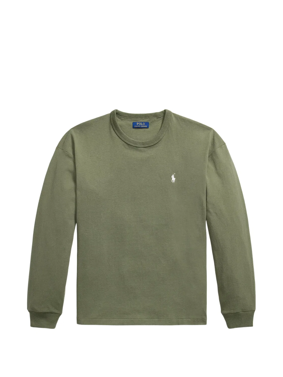 Polo Ralph Lauren Лонгслив Relaxed Fit зеленый