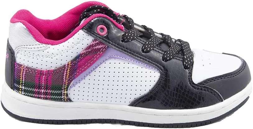 Детские кроссовки для девочек Air Balance 2695 Sneaker Air Balance, White/Black/Hot Pink — фото 2