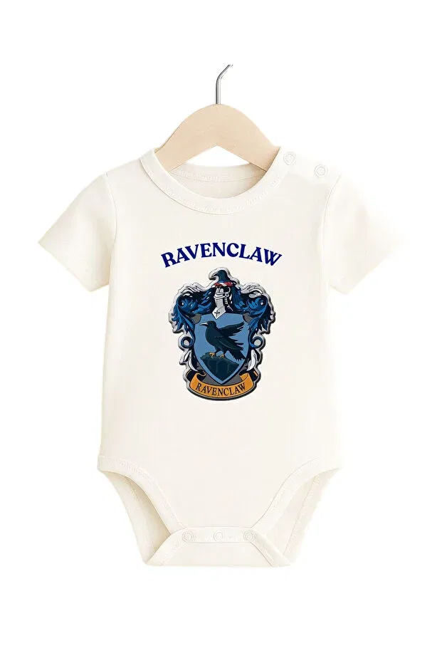 Детское боди-комбинезон для девочек с принтом Harry Potter themed Babytex, Белый — фото 4