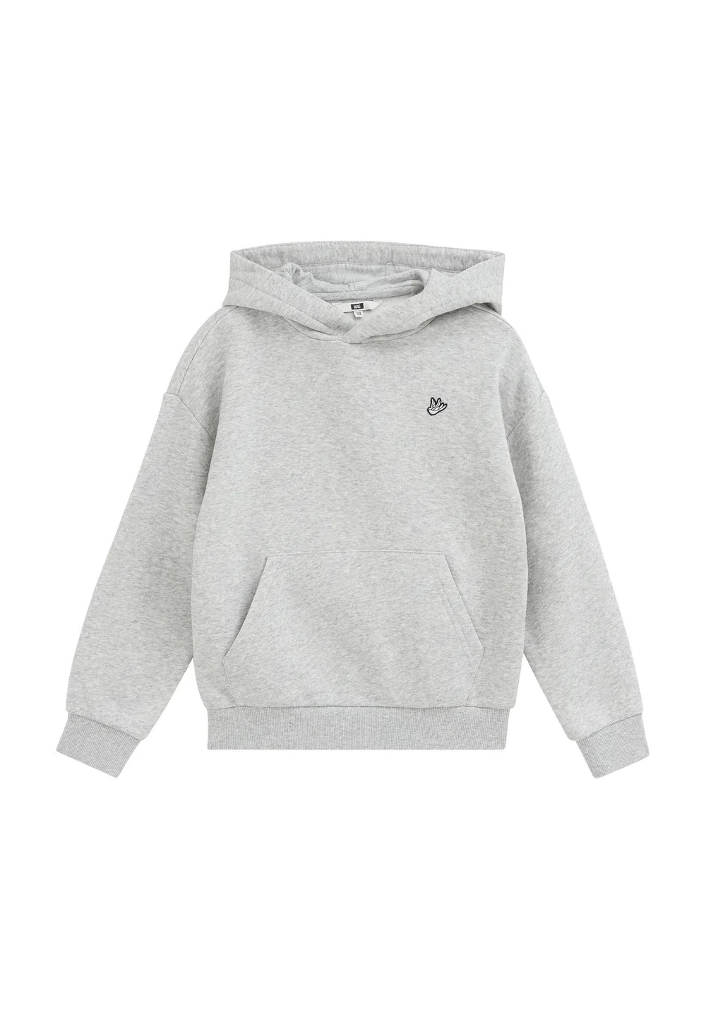Толстовка с капюшоном We Fashion, Light Grey — фото 4