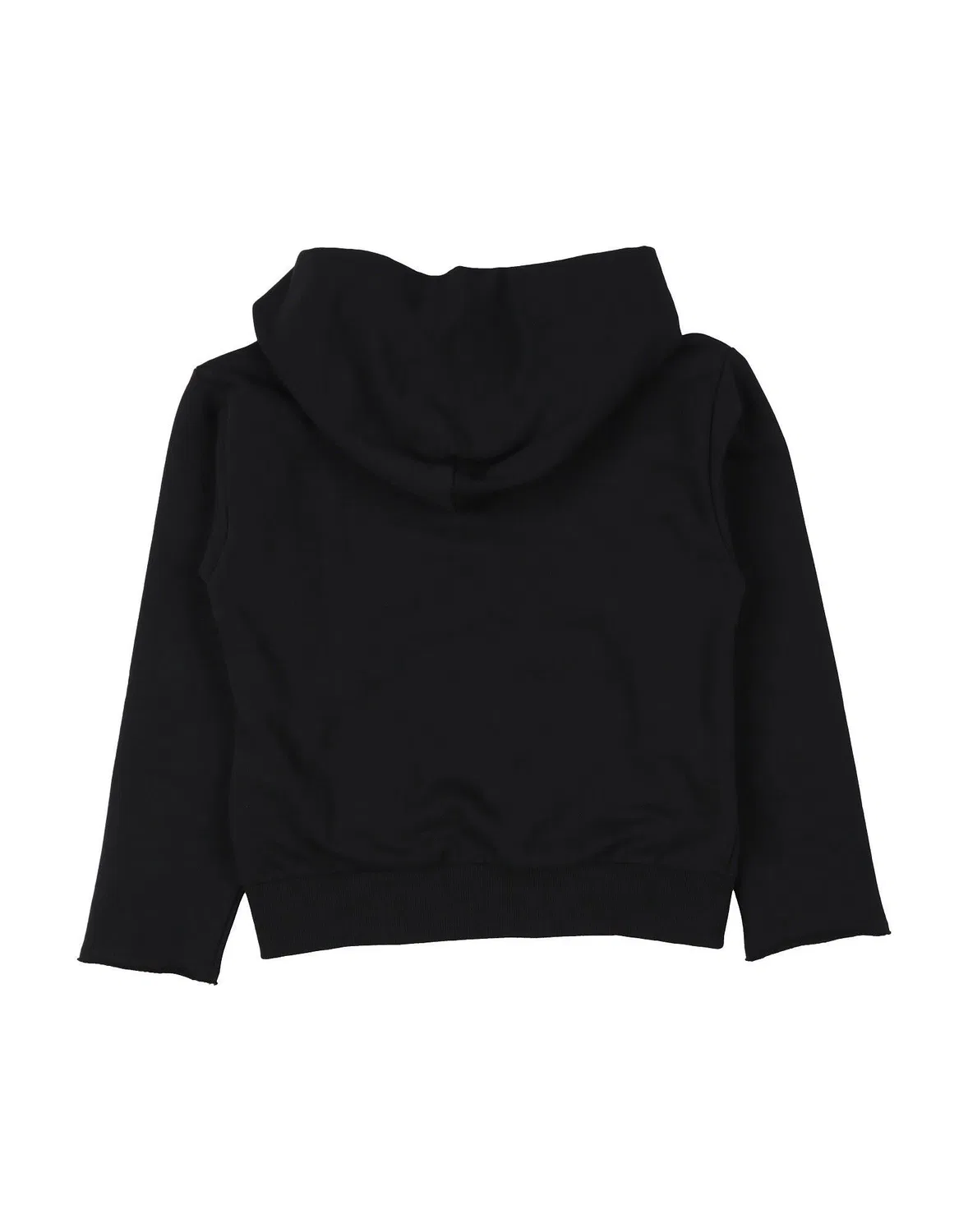 Детский свитшот с длинным рукавом MM6 Maison Margiela, черный — фото 2