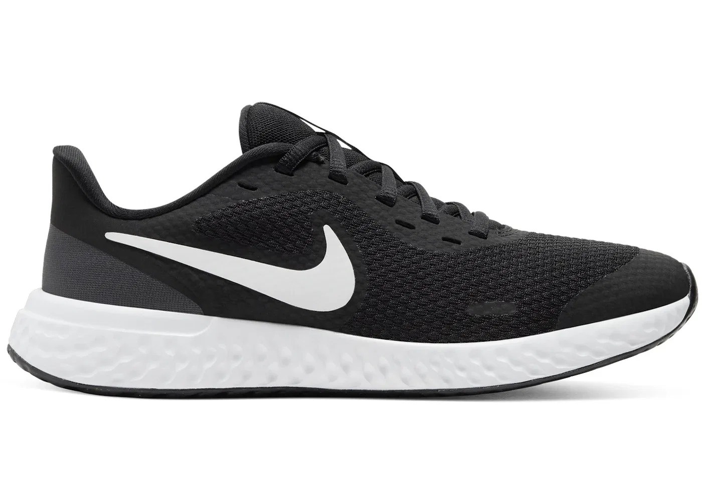 Детские кроссовки для повседневной носки Nike Revolution 5 Nike, Black/Anthracite/White