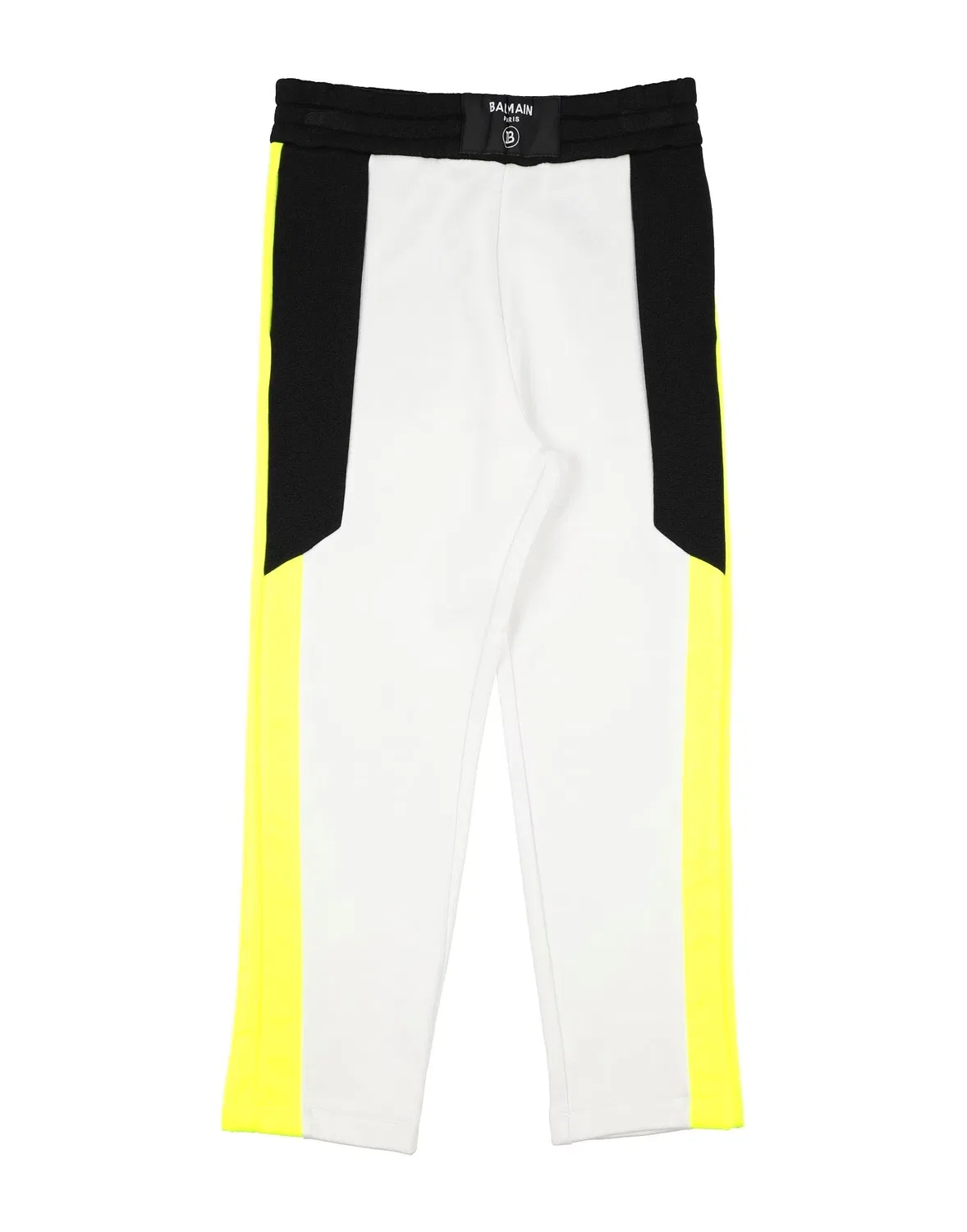 Детские спортивные штаны для мальчиков флисовые Balmain, белый