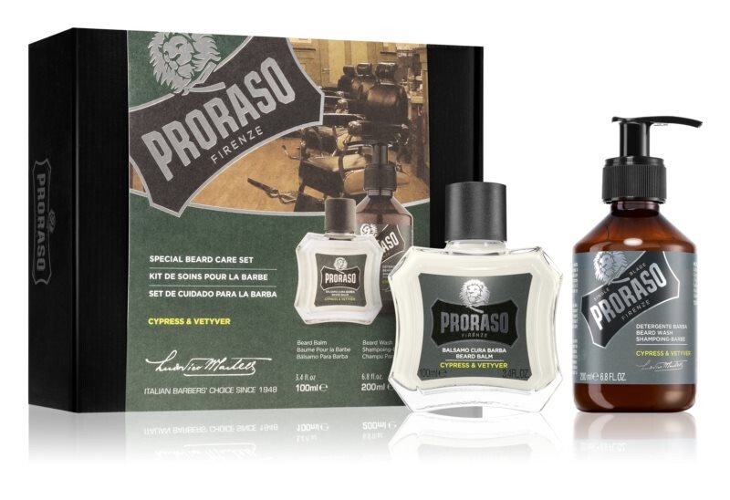 

Подарочный набор "Кипарис и Ветивер" для мужчин Proraso Cypress & Vetyver