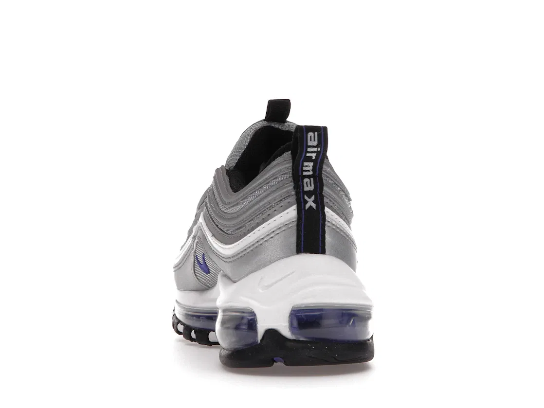 Детские кроссовки Lifestyle Nike Air Max 97, Metallic Silver/Black/White/Persian Violet — фото 4